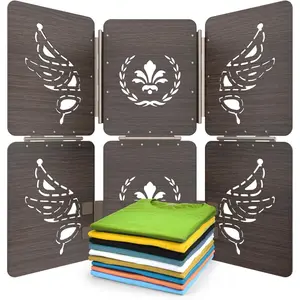 Shirt Folder Wooden Clothes Folding Board - No Bend, Gentle on Clothes, Eco-Friendly Laundry Folder for T Shirts, Pants, Sweaters & Delicates, Dark Brown