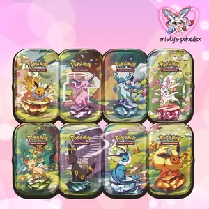 Pokémon - Trading Card Game: Scarlet & Violet - Prismatic Evolutions Mini Tin - Styles May Vary