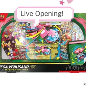 Pokemon Venusaur ex premium collection [LIVE OPENING]