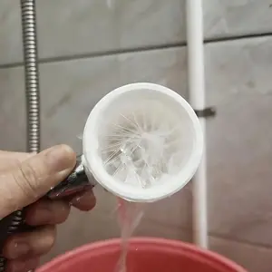 New Bathroom Adjustable Shower Head for Men, Private Area Bathing, Water Flow Touch, Ring Spray, Mens Dedicated Shower Faucet