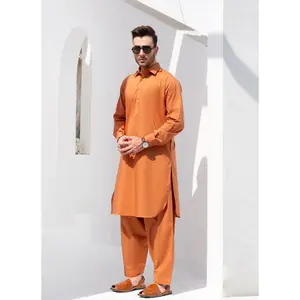 Shalwar Kameez-Antalya Egyptian Cotton-040-006 NY F-25-26 NJ (M5)