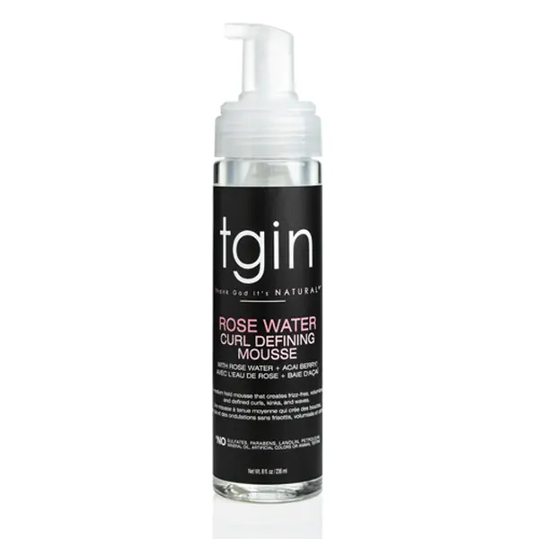 Rose Water Curl Defining Mousse
