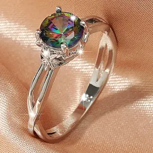 Cubic Zirconia Decorative Rings for Women for Wedding, Engagement, Birthday Gift, Wedding Anniversary, Mother's Day