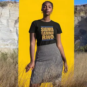 Sigma Gamma Rho 1922 T-Shirt. Sigma Gamma Rho Shirt - 90's Edition