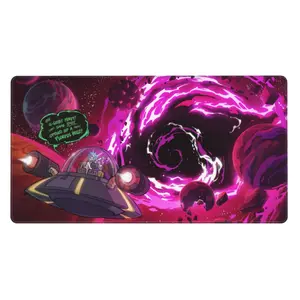 Rick And Morty Mouse Pad, Gaming Keyboard Mouse Pad, Game, Anime, Desk Mat Gaming Gear for Work Game Office Home, Gift for Friends