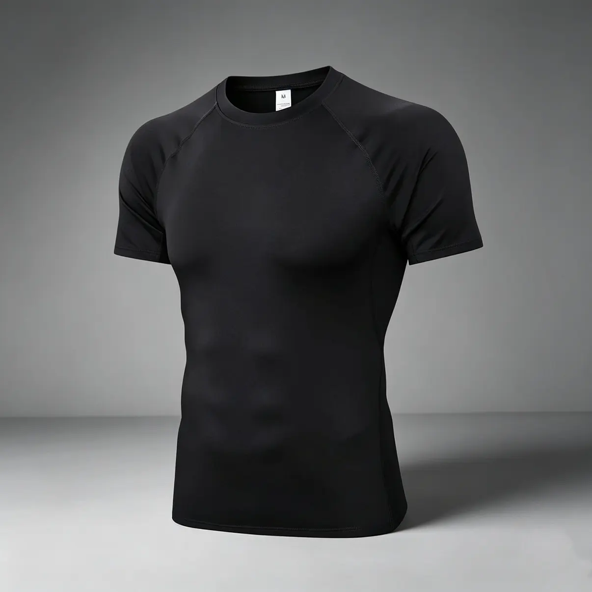 Mens Compression Shirt, Short Sleeve Athletic Compression Shirt Men, Cool Dry Workout Gym T Shirt, Undershirts Running Tops