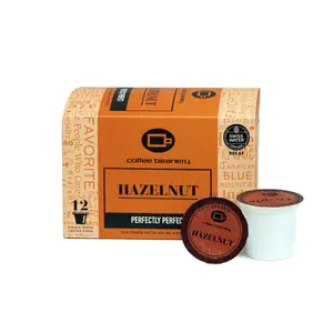 Hazelnut Flavored Decaf Coffee Pods