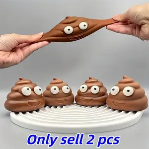 2 Piece Bounce Squishy Relax Toy Set, Decompression Squeeze, Quick-Bounce Soft Ball Fun Sensory Experience, Ideal for Teens & Adults, Perfect Party Gift