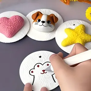 Creative DIY Drawing Foam Decoration, 5 Counts/set Expandable DIY Three-dimensional Round Board Paper, Interesting Paper Art for Creative Activities and Holiday Decorations, DIY Material, Craft Kits