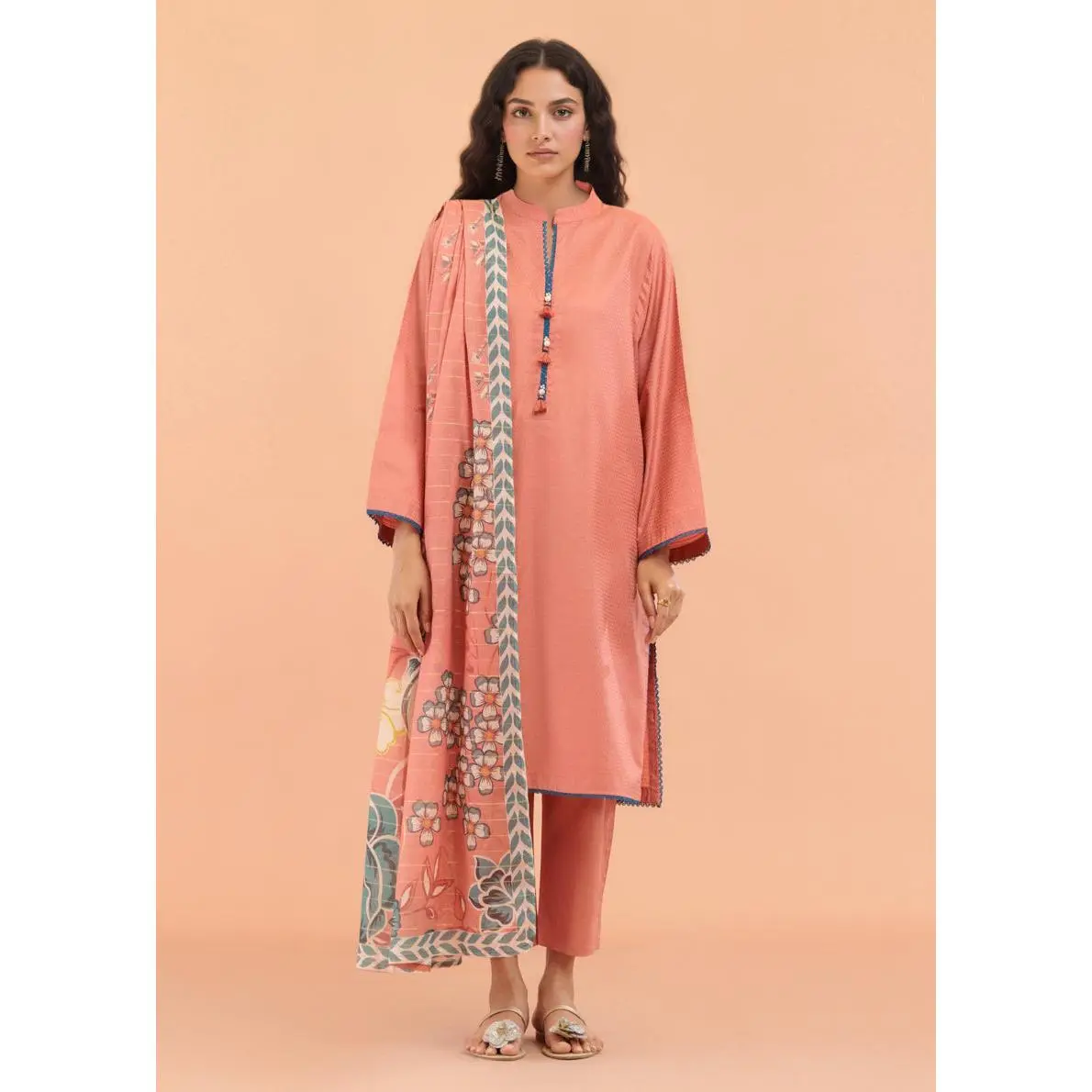 S-Pink-Cambric-3 Piece (WP3PSBS26B2M78) J(131). NY 93