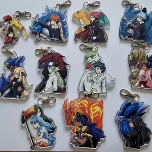 11 Ops Anime Champions Acrylic Keychain, Gifts for Fans