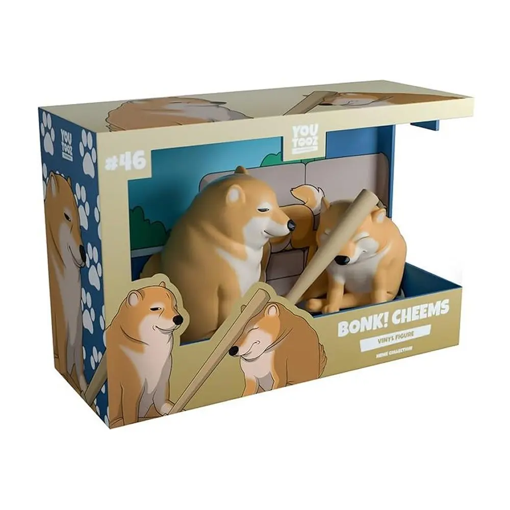 Youtooz Bonk Cheems Doge 3.5" Inch Vinyl Figure Shiba Inu Doge Internet Meme Youtooz Bonk Cheems Doge 3.5" Inch Vinyl Figure Shiba Inu Doge Internet Meme