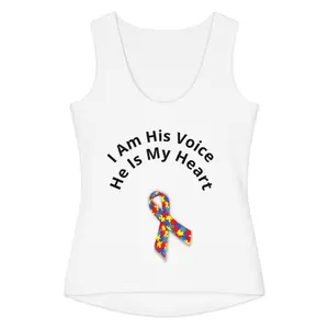 his voice my heart tank top