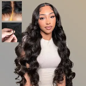 [30inch Only $109]Liqusee 7×6 Glueless Body Wave Lace Wig High Quality Human Hair Wig For Women Natural Looking Bodywave Wig With 7×6 Lace Area Glueless Wig Factory Price Natural Hairline Lace Wig