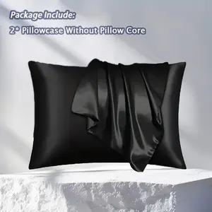 Satin Pillowcase Set, Soft Satin Fabric, Elegant Design, Perfect for Home Decor & Gift Giving, Durable Quality Material, Silky Satin Bedding