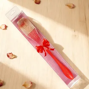 Red Wig Brush with Soft Bristles for Detangling & Styling Wigs Ideal for Care & Maintenance Essential Tool for Wig Lovers Unisex Design