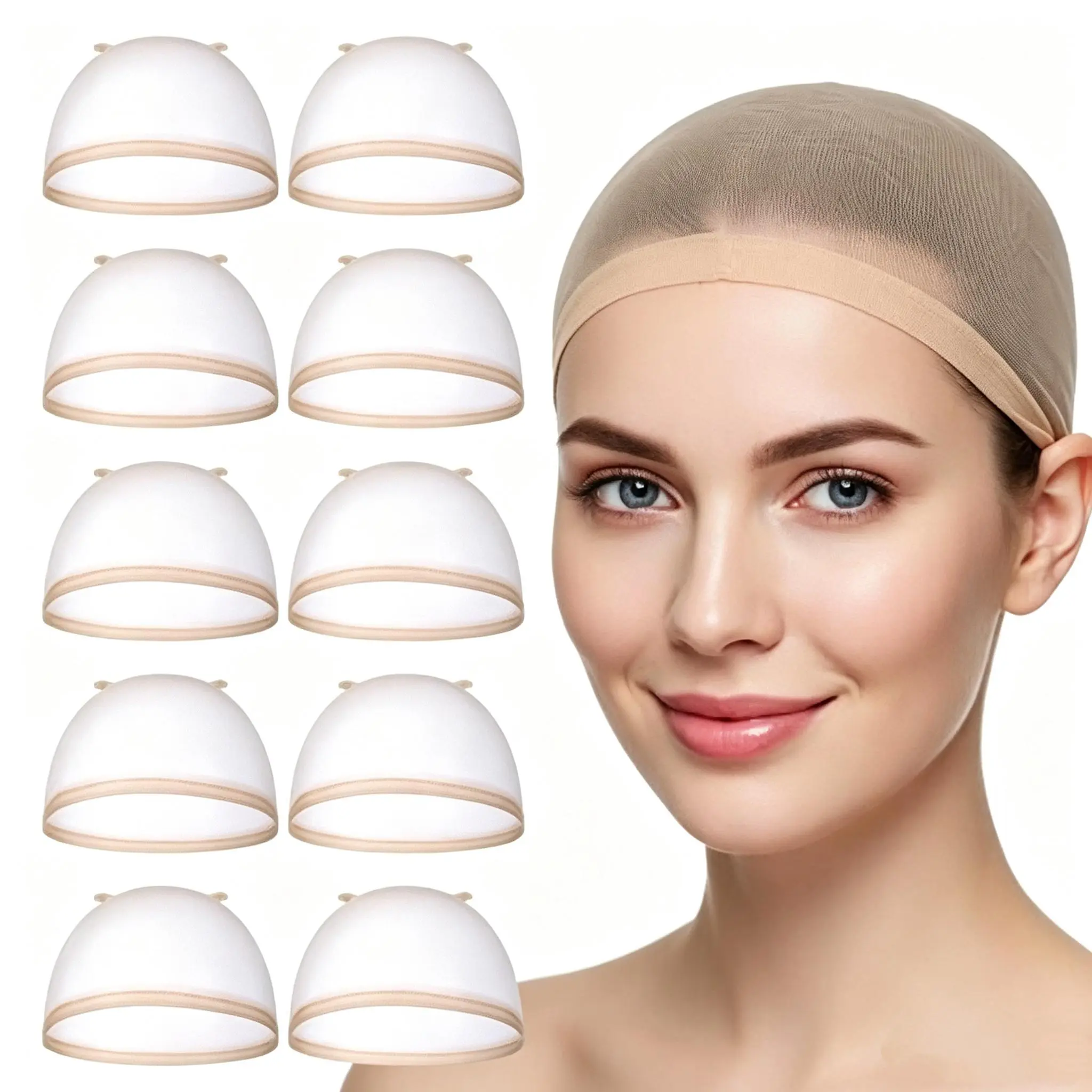 10 packs20 pieces total Wig Capshair  wigsBreathableCapsStretch Nylon Wig Caps Under Wigshair store bundles 26 inchesginer wigs bll hair wighair store bundles wig she cused  for beginners wig model hair wigswig perfection ginbraided lac curly lawigs vibes