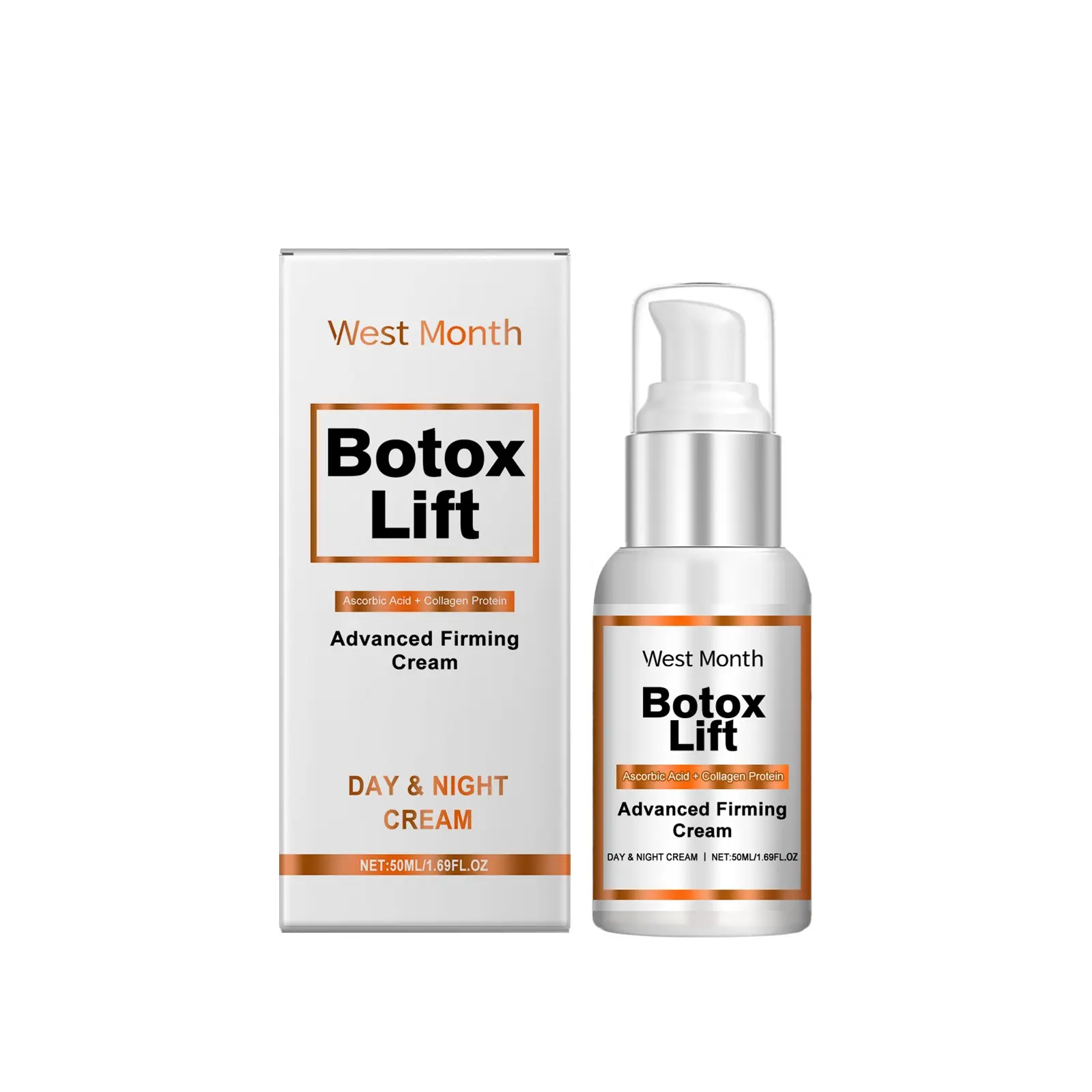 West Month ✨MONTH Advanced Firming Facial Lotion, Collagen Vitamin C Anti Wrinkle Moisturizing Essence Emulsion, Collagen Moisturizer, Deep Hydration Anti-Aging Tighten Skin Restore Youth Vitality for All Skin Types