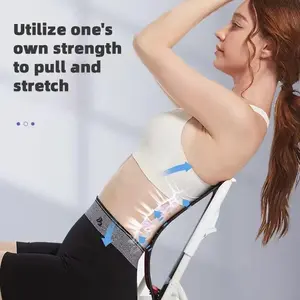 4-Level Adjustable Back Stretcher - Relieves Pain Instantly, Decompresses Spine & Relaxes Muscles.pain relief device