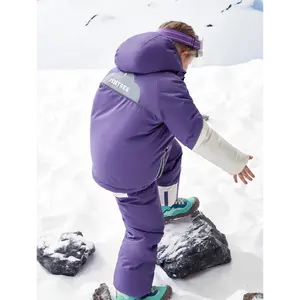 KOCOTREE Kis Ski Suit Boy Windproof Waterproof Warm Split Ski Jacket Pants Thicken Ski Equipment, for Outdoor