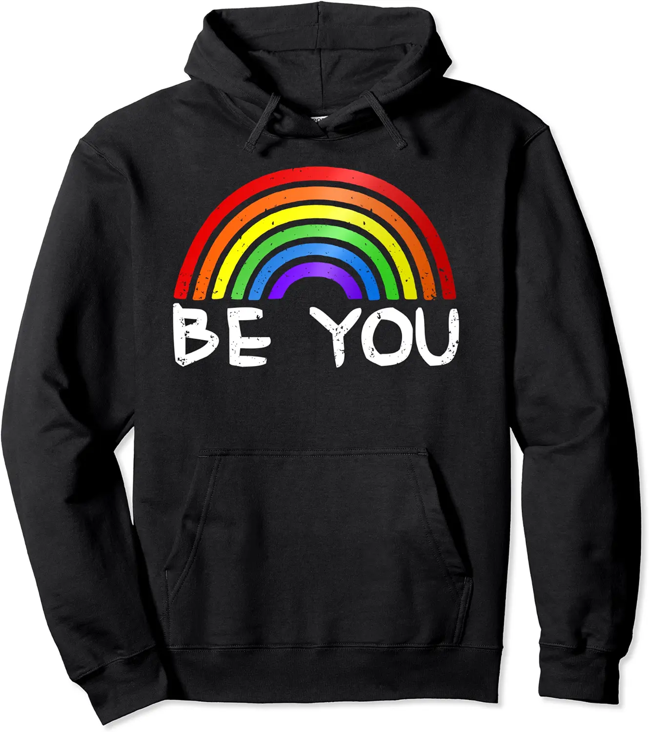 Be You Lgbt Rainbow Gay Pride Rainbow Flag Lesbian Pullover Hoodie - Prudencekto Shop 92B07SYJ6H39