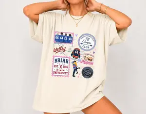 Off-Campus Hockey Stamps Shirt, Briar University Hockey Romance Tee, Graham Logan Tucker Booktok Reader Gift, Reading Lover