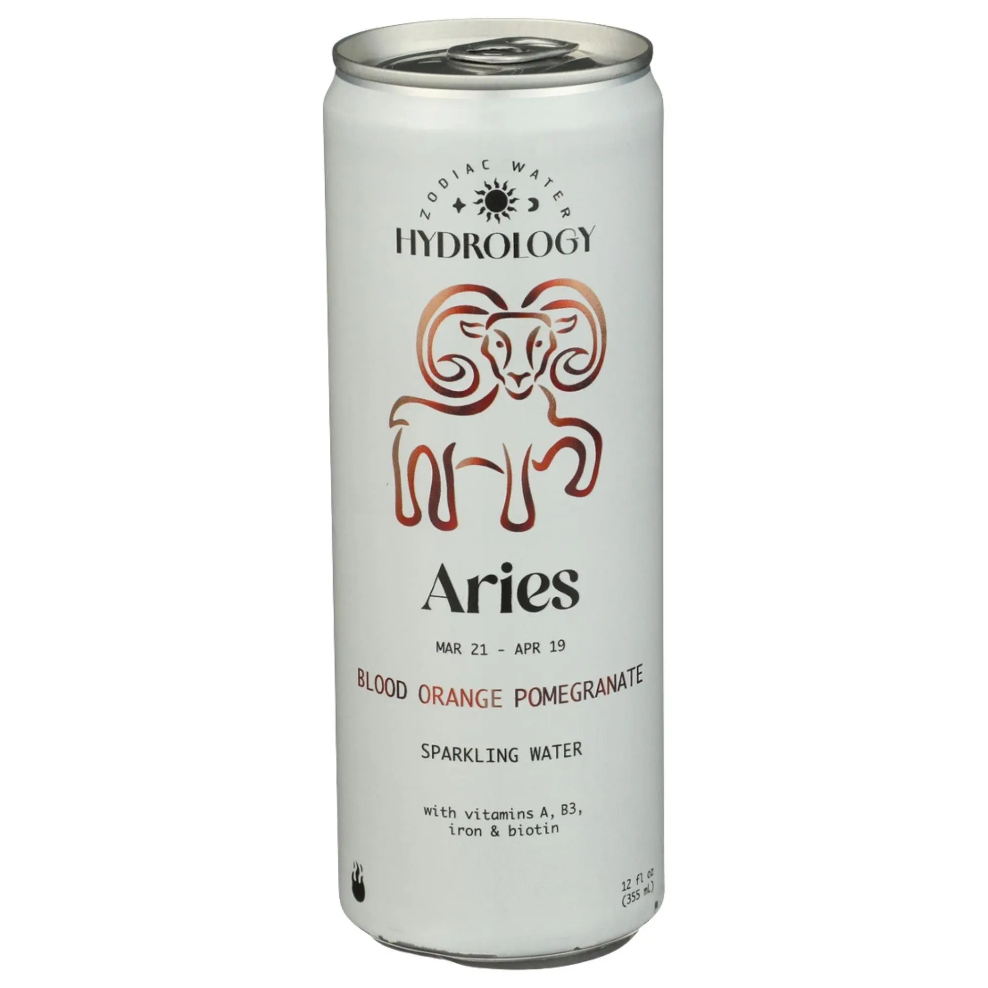 Aries - Blood Orange Pomegranate   Sparkling Water