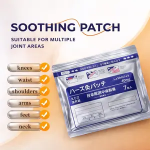 Japan Pure Herbal Heat Patches for Joints & Muscle | Far Infrared Thermal Heat Therapy Patches, Fast Pain Relief for Joint & Muscle Pain, Long-Lasting Soothing Warmth for Shoulder, Knee, Waist & Foot, Therapeutic Healing Treatment, 7 Patches