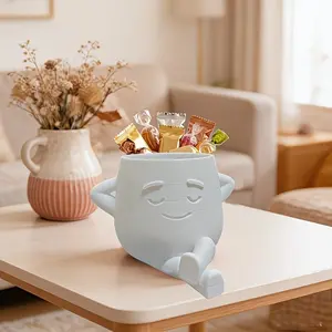 3D Printed Creative Planter, Dual-use Succulent Pot & Desktop Pen Storage Holder