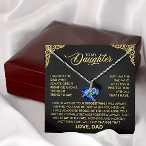 I Love You Forever Necklace - To my Daughter ... Quincy