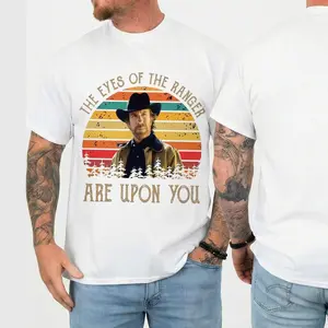 Walker Texas Ranger Chuck Norris T-Shirt, Vintage Western Cowboy Graphic Tee, Classic TV Series Shirt, Menswear Unisex Cotton Casual Gift for Him