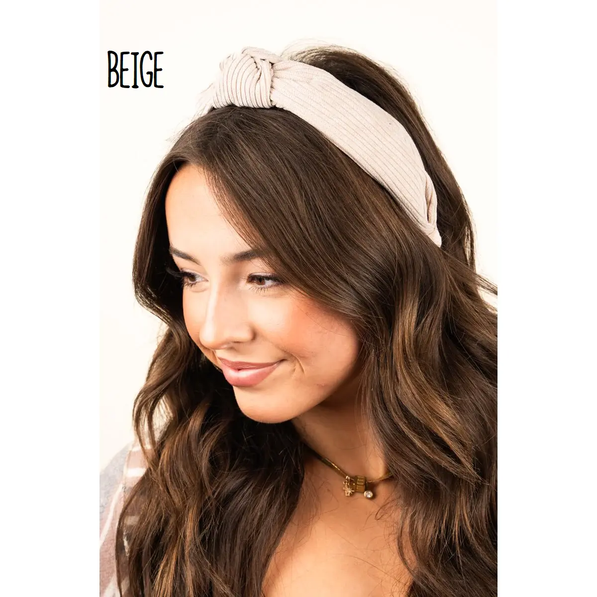 Corduroy Knotted Headband - TikTok Shop