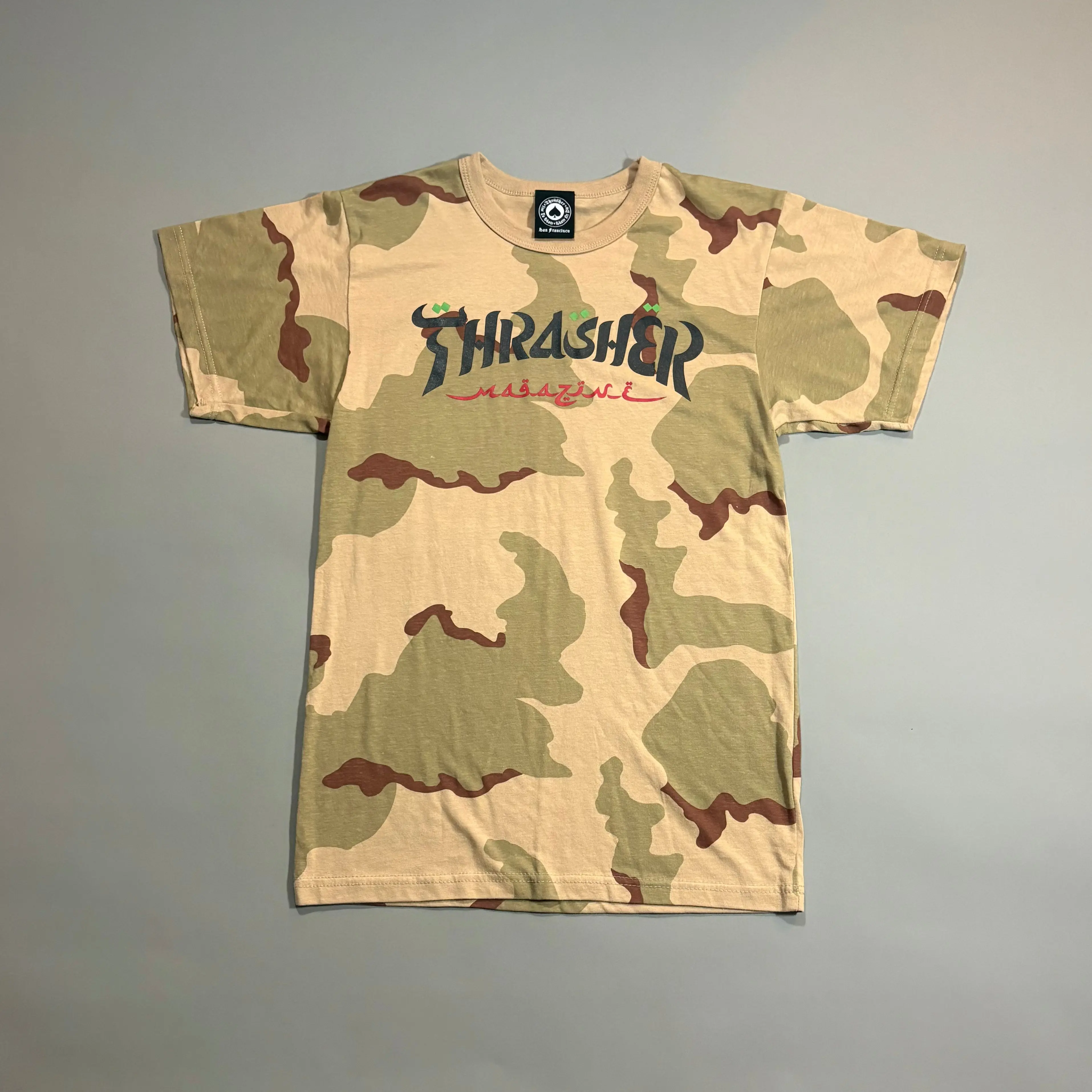 Thrasher Camo Tee Medium