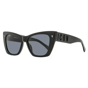 Dsquared2 Icon Cat Eye Sunglasses Icon 0006/S 807IR Black 53mm