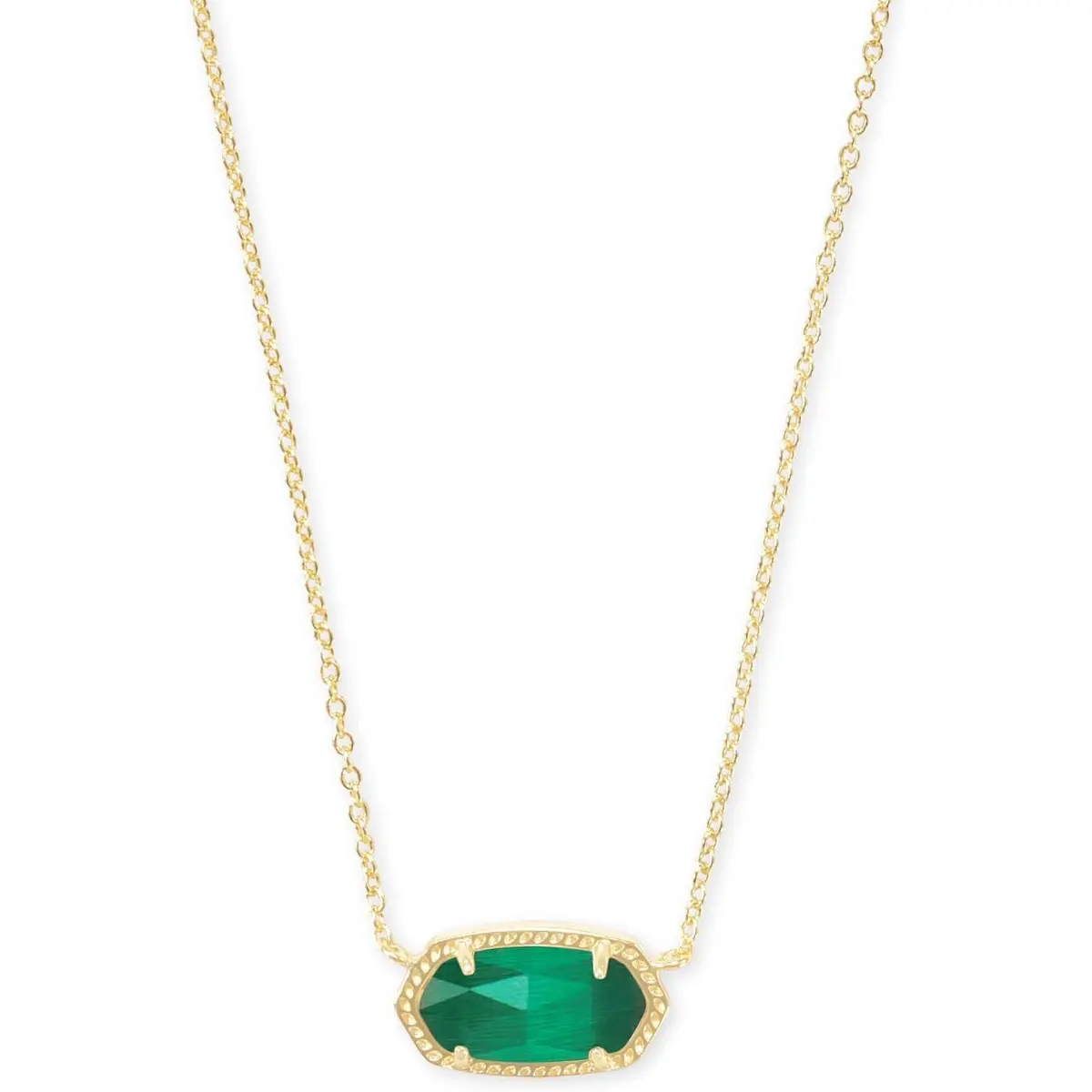 Kendra Scott Elisa Pendant Necklace for Women, Fashion Jewelry, 14k Gold-Plated