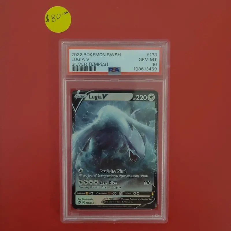 pokemon card lugia legend Lugia Legend Holo PSA 6 main image 1