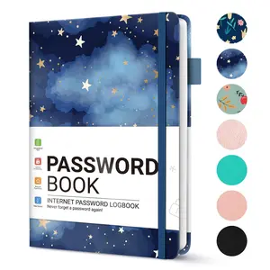 Password Keeper Book with Alphabetical Tabs Internet Website Address Log in Detail,Small Password Books for Seniors,Password Logbook Stay Organized