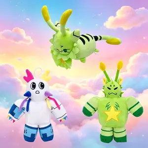 Regretevator Gnarpy Plush Doll Green Sleepy Cat