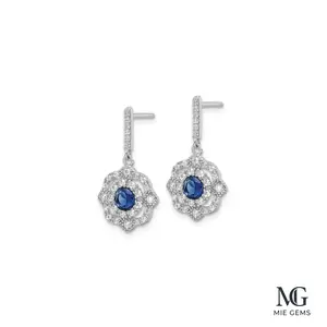 Bleu Royale Drop Earrings