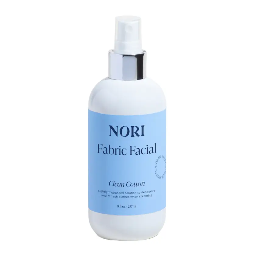 Nori Fabric Facial | Ironing Water & Wrinkle Release Spray for Steam Irons & Garment Steamers