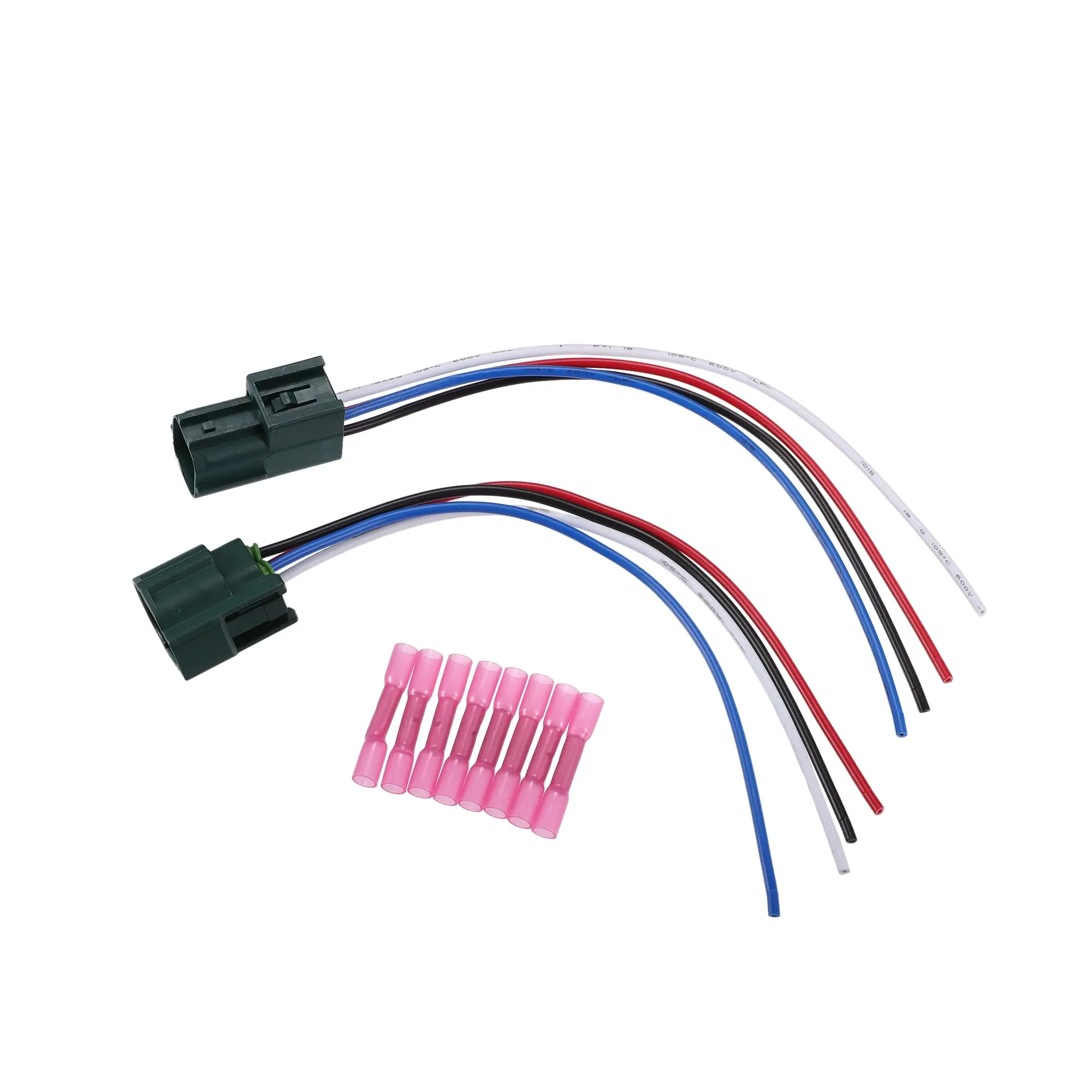 Male And Female 4-way Oxygen Sensor Connector Kit W/pigtail Wiring Repair Harness For Nissan Pathfinder 2005-2012 Infiniti Fx35 2003-2006 4 Pin