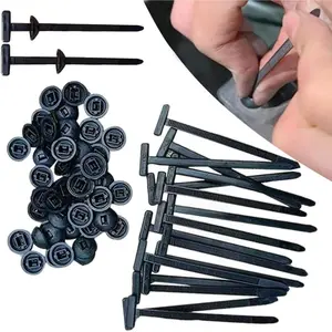 Nylon Universal Cable Tie Buckle, Heavy Duty Self-Locking Nylon Zip Ties Holder, New Multifunctional Cable Tie Buckle for Car Daily Repair (50pcs)