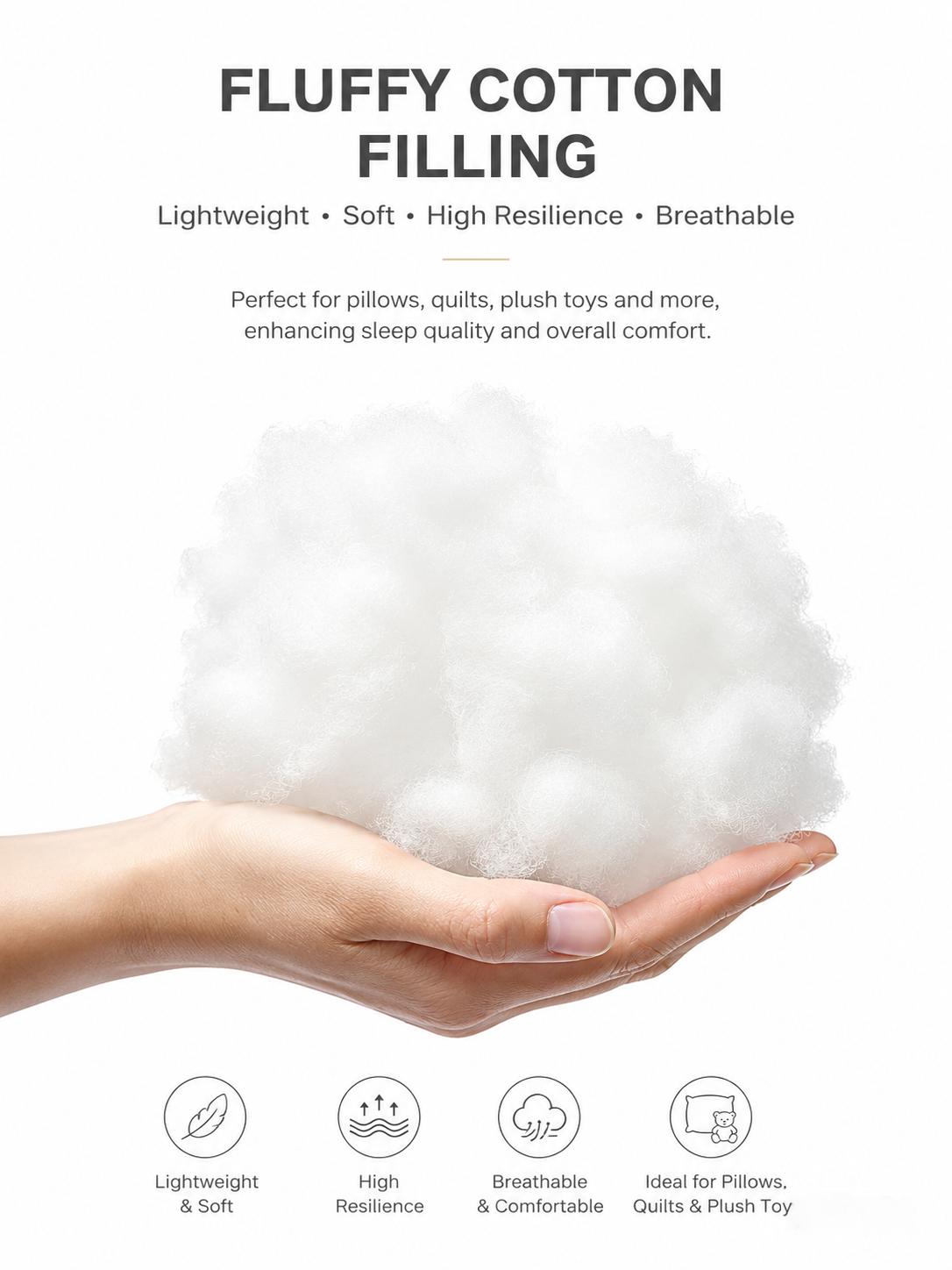 Hotel Collection Deep Sleep Pillows for Sleeping - 2-Piece/4-Piece Set, Anti-Clumping Breathable Fill Stays Airy, Loft Retention Resists Flattening, Hypoallergenic, Neck Care Support, Satin Piping, Cloud-Like Comfort, Suitable for Side/Back Sleepers