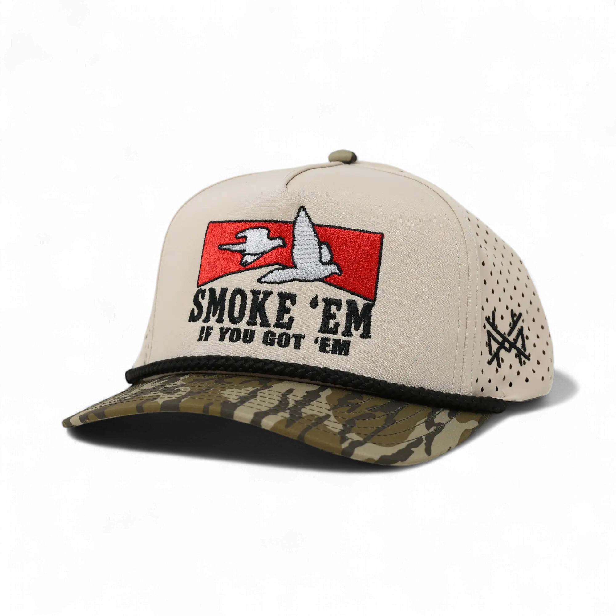 Smoke 'Em Premium Trucker Snapback Hat