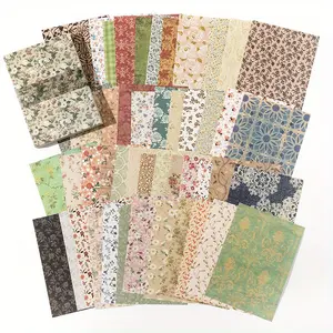 1 pack / 100 pieces of France Countryside Floral Art Magic Stickers - perfect for DIY projects!