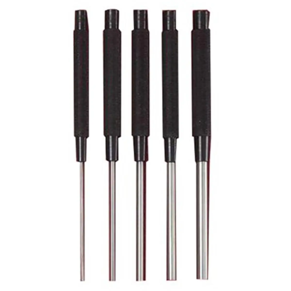 212 MAIN L.S. Starrett 681-51181 248A 8-Inch Drive Pin Punch Hardware Hand Tool, Hardened Steel, Knurled Grip for DIY Woodwork, Hand Tools