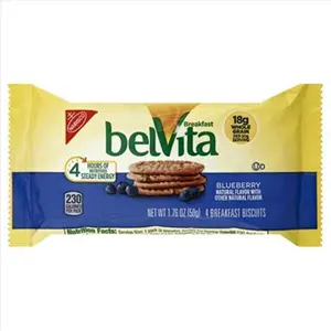 Cadbury Adams Usa  belVita Breakfast Biscuits, Blueberry, 1.76 oz.