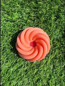 Obito Carrot Seed Extract Hair & Body Bar - Orange Bar with Red Center, Ideal for Haircare and Body Care