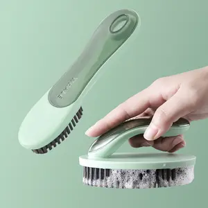 Soft-bristled household cleaning brush for washing shoes, clothes, and down jackets; shoe brush; shoe board brush