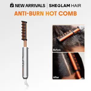 【BOGO SALE】SHEGLAM HAIR Anti Burn Hot Comb Heat Free Styler Styling Set-Effortlessbeauty- Coachella-mothersdaygift